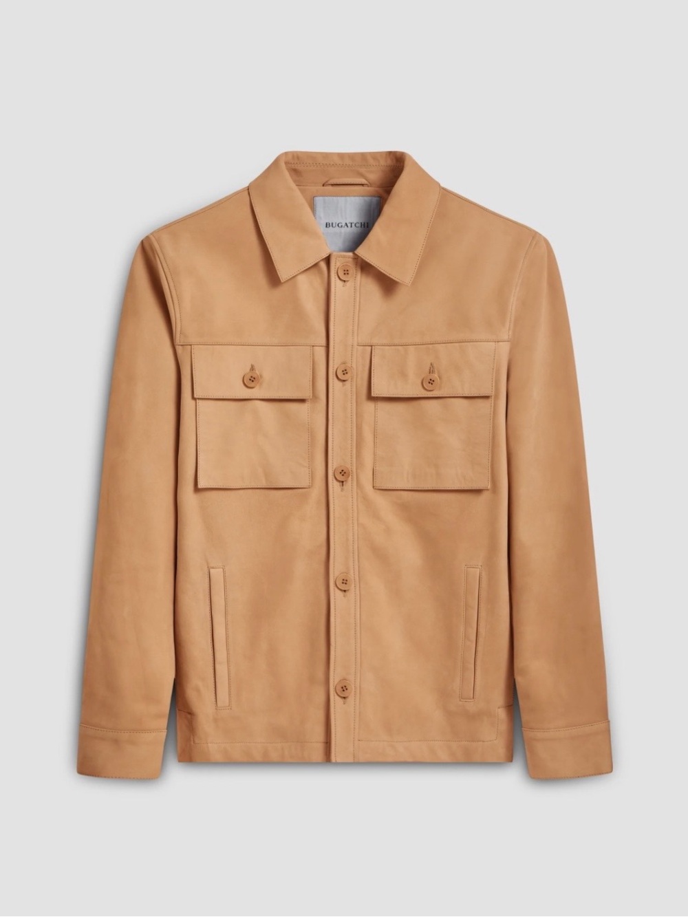 Bugatchi Tan Suede Jacket